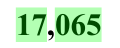 17,065, later value