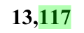 13,117, later value