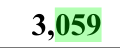 3,059, later value