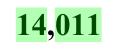14,011, later value